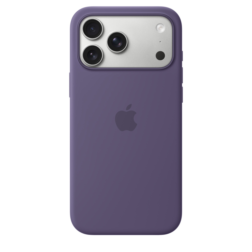 Чехол для iPhone 17 Pro Max Silicon Case Magsafe & Animation (фиолетовый)
