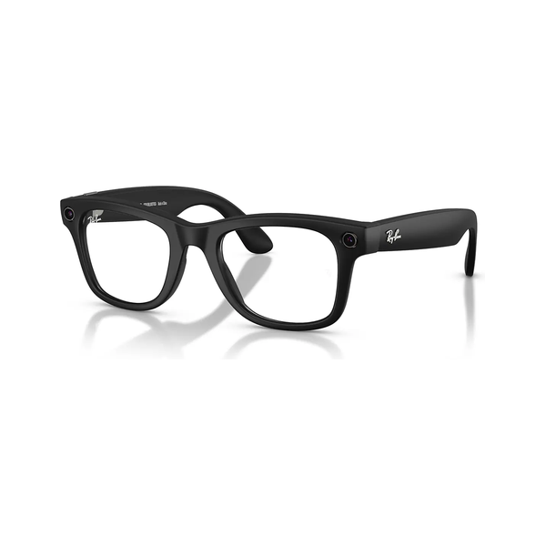 Умные очки Meta Wayfarer Gen 2 Matte Black Transitions (серый)