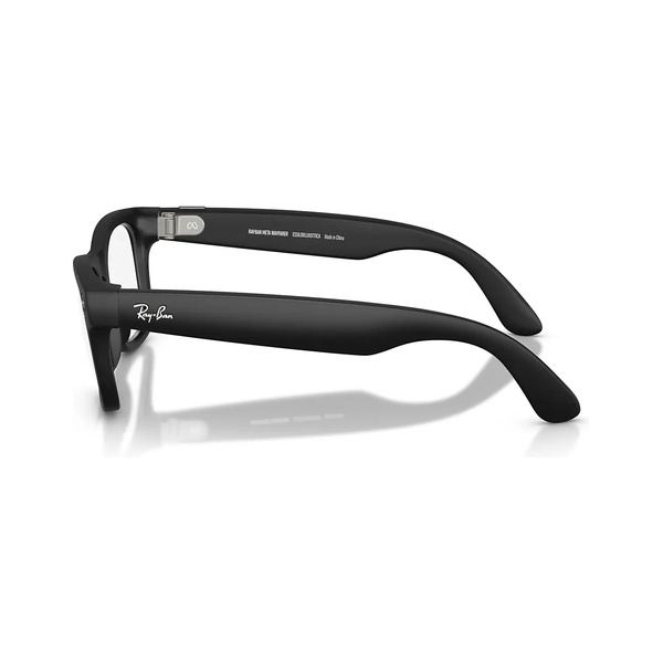Умные очки Meta Wayfarer Gen 2 Matte Black Transitions (серый)
