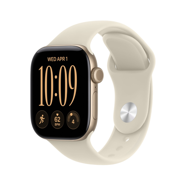 Смарт-часы Apple Watch Series 12 46mm M/L (песочный/светло-золотой)