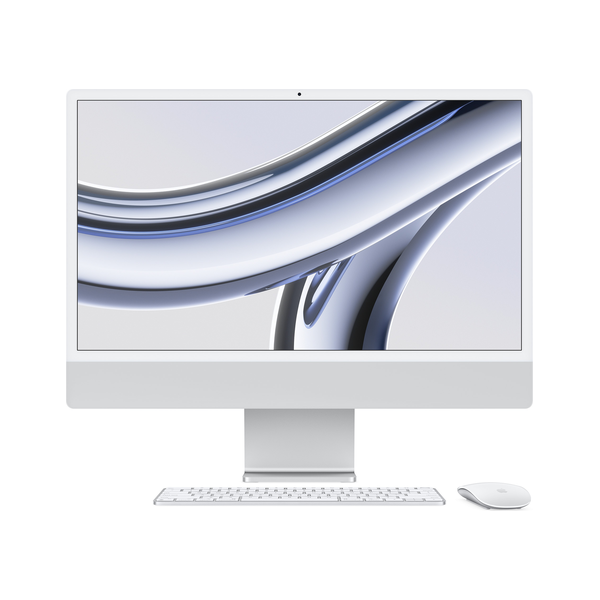 Моноблок Apple iMac 24 (8 CPU/10 GPU) 8/512 ГБ (серебристый)