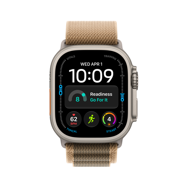 Смарт-часы Apple Watch Ultra 4 (2026) 49mm case Alpine Loop (M) (пустынный/натуральный)