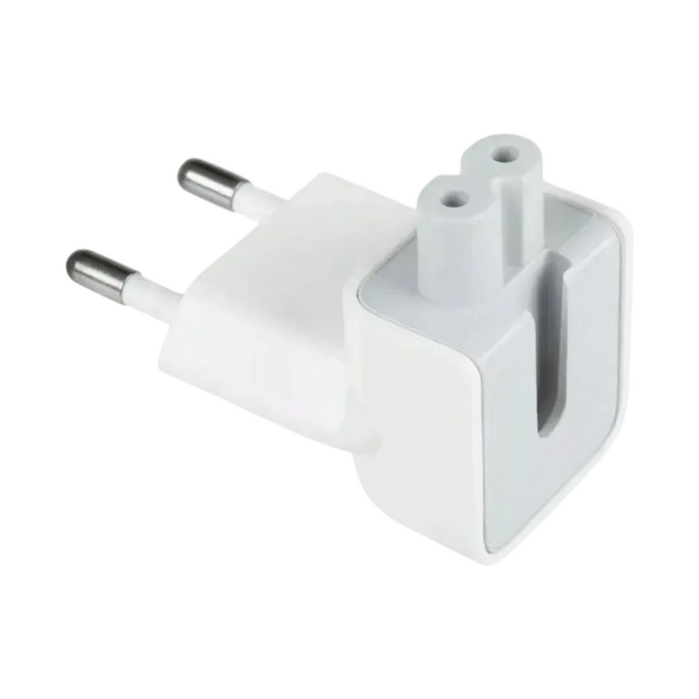 Переходник на евровилку для блоков macbook и ipad (белый)
