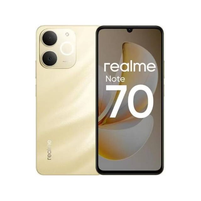 Смартфон Realme Note 70 4/128 ГБ (золотистый)