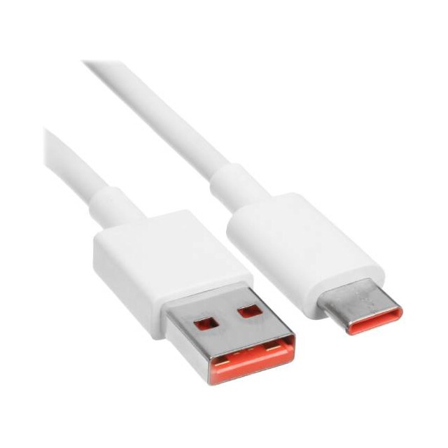 Кабель Xiaomi USB-A to Type-C 6A 1m BHR4915CN (белый)