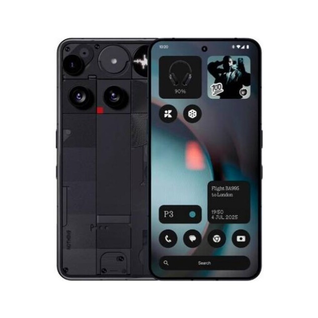 Смартфон Nothing Phone 3 16/512 ГБ (черный)