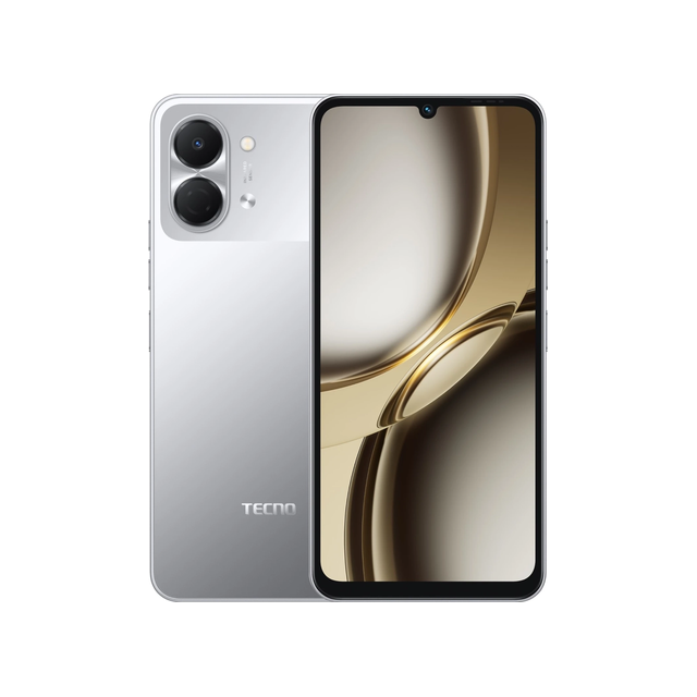Смартфон Tecno Spark Go 3 4/128 ГБ (серый)