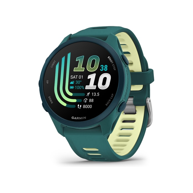 Смарт-часы Garmin Forerunner 170 Music (бирюзовый/зеленый)