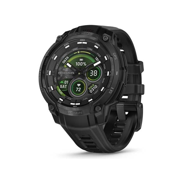 Смарт-часы Garmin Instinct Crossover AMOLED Tactical (черный)