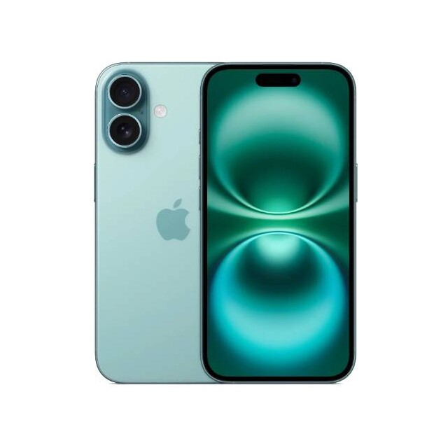 Смартфон Apple iPhone 16 128 ГБ (бирюзовый) (без RuStore) SIM+eSIM