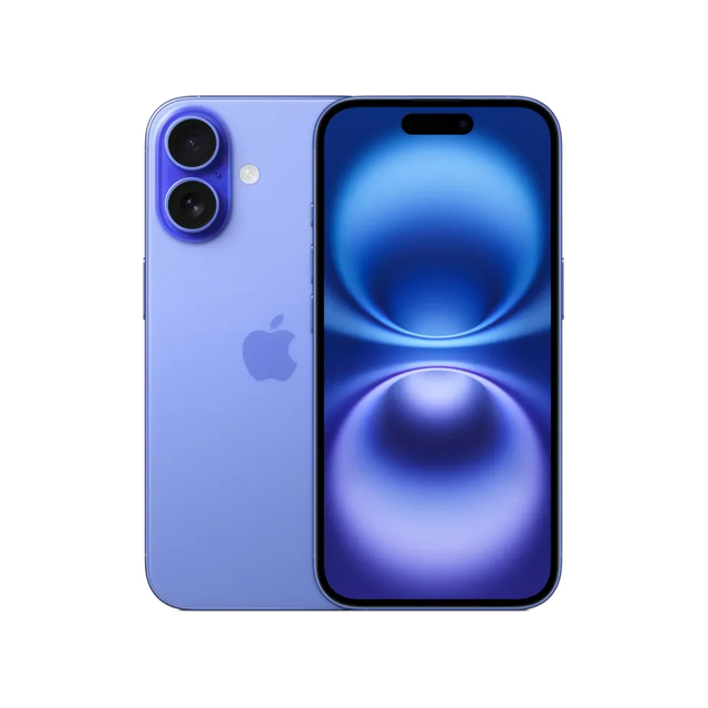 Смартфон Apple iPhone 16 128 ГБ (ультрамарин) (без RuStore) SIM+eSIM