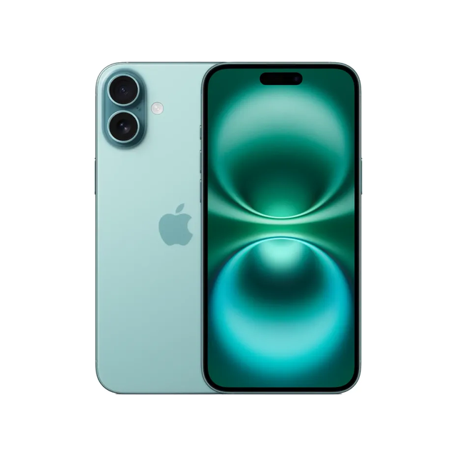 Смартфон Apple iPhone 16 Plus 512 ГБ (бирюзовый) (без RuStore) SIM+eSIM