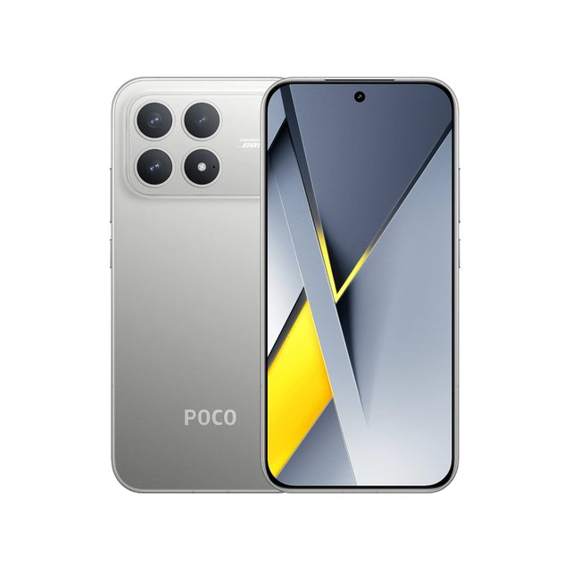 Смартфон Poco F8 Pro 12/512 ГБ (титановый/серебристый)