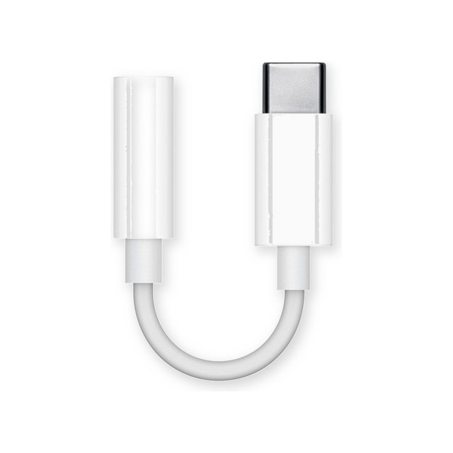 Аксессуар Apple USB-C to 3.5 mm Headphone Jack Adapter (белый)