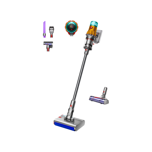 Пылесос Dyson V12s Detect Slim Submarine (желтый/никель)