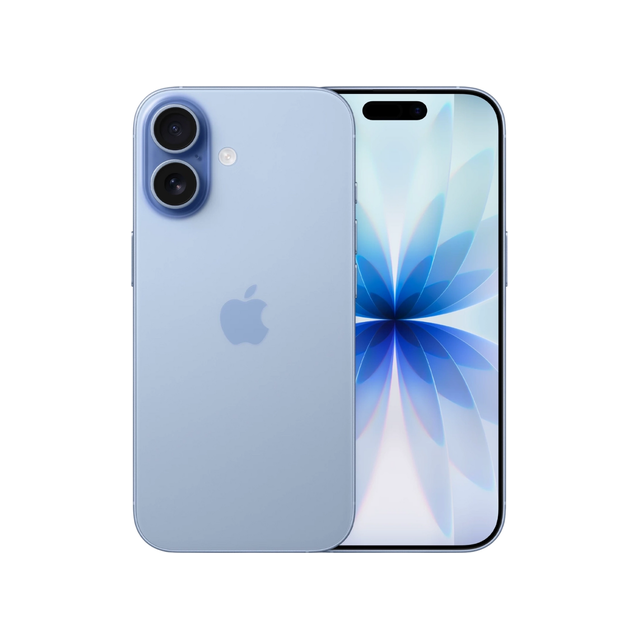 Смартфон Apple iPhone 17 256 ГБ (дымчато-голубой) (без RuStore) Актив SIM+eSIM