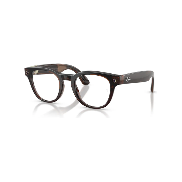 Умные очки Ray-Ban Meta Scriber Optics Gen 2 RW7002 S49 (глянцевая прозрачная умбра)