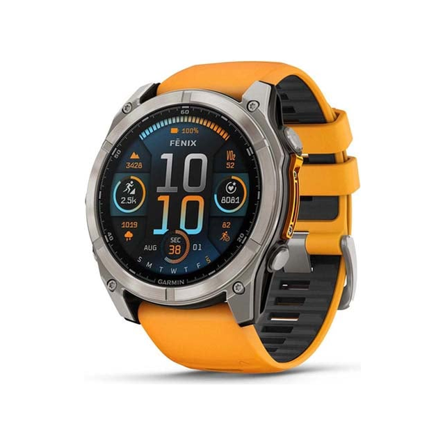 Смарт-часы Garmin Fenix 8 Pro 51mm AMOLED Sapphire (титановый)