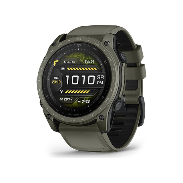 Смарт-часы Garmin Tactix 8 51mm AMOLED Sapphire (зеленый)