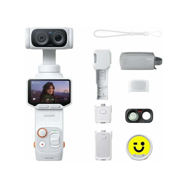 Экшн-камера Insta360 Luna Ultra Creator (белый)