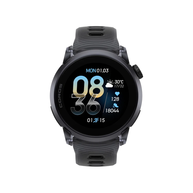 Смарт-часы Coros Pace 4 Crystal (ледяной/черный) Silicone