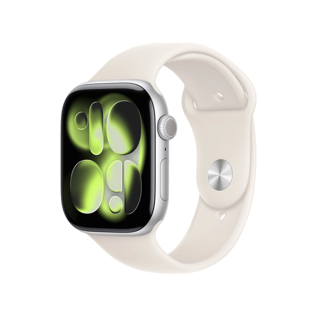 Смарт-часы Apple Watch Series 11 46mm Sport Band M/L (серебристый)