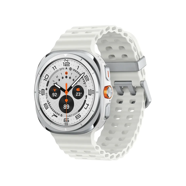 Смарт-часы Samsung Galaxy Watch Ultra (2025) 47mm LTE (титановый/белый)