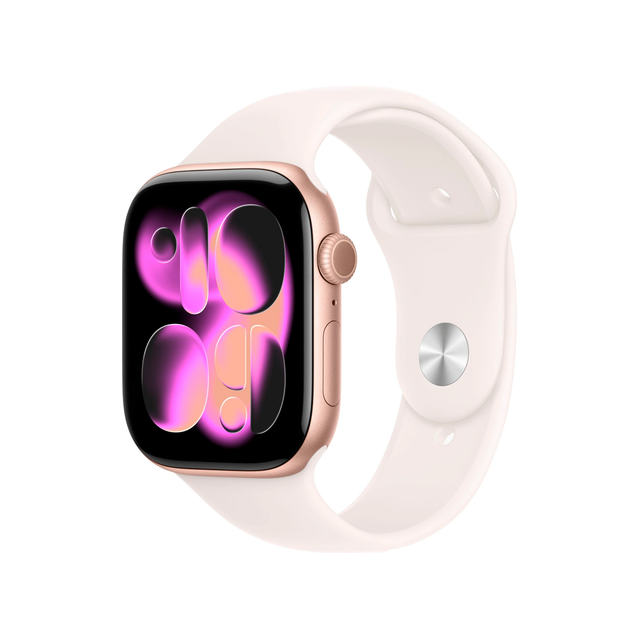 Смарт-часы Apple Watch Series 11 Cellular 42mm S/M (розовое золото/нежно-розовый)