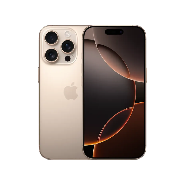 Смартфон Apple iPhone 16 Pro 128 ГБ (пустынный титан) (без RuStore) SIM+eSIM