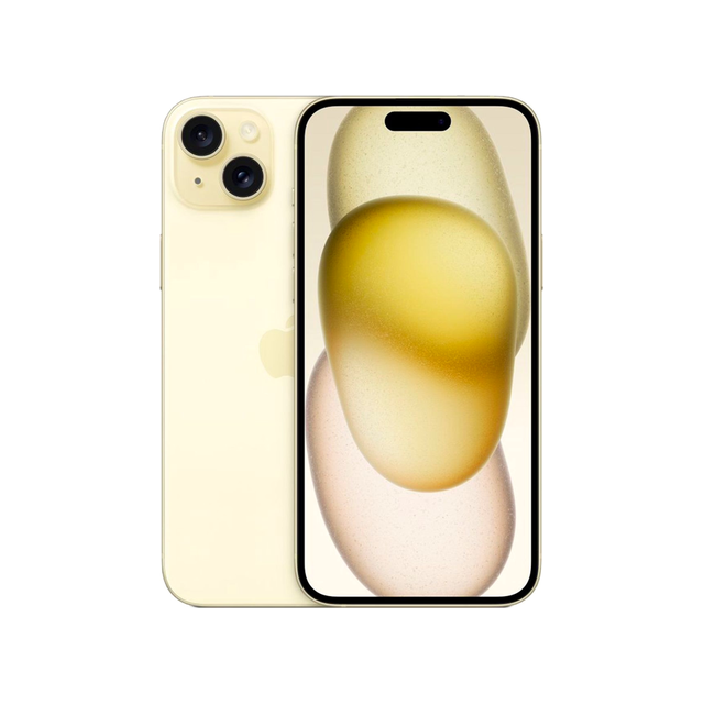 Смартфон Apple iPhone 15 Plus 256 ГБ (желтый) (без RuStore) SIM+eSIM