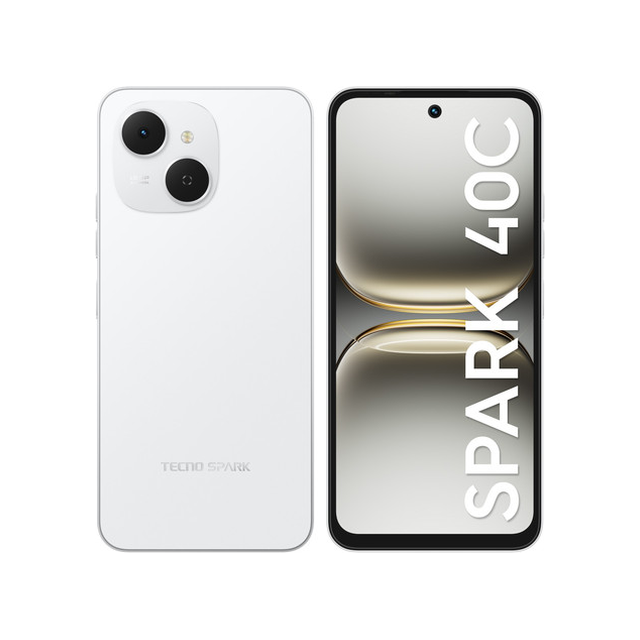 Смартфон Tecno Spark 40C 8/256 ГБ (белый)