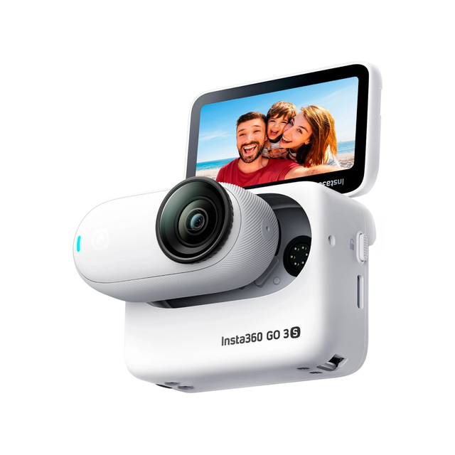 Экшн-камера Insta360 GO 3S 128 ГБ (белый)