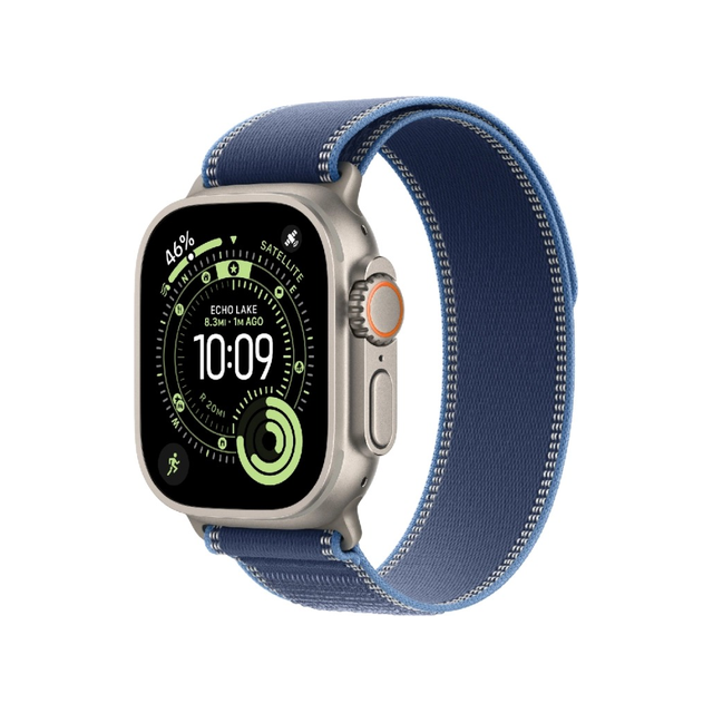 Смарт-часы Apple Watch Ultra 3 49mm Alpine Loop M GPS + Cellular (голубой/натуральный титан)