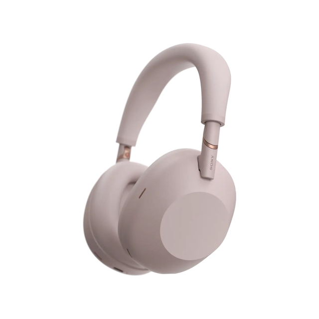 Беспроводные наушники Sony WH-1000XM6 (песочный/розовый)