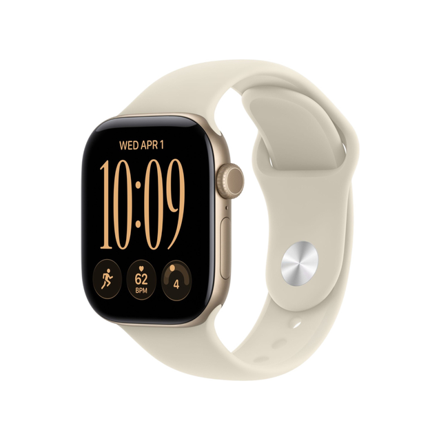Смарт-часы Apple Watch Series 12 46mm M/L (песочный/светло-золотой)