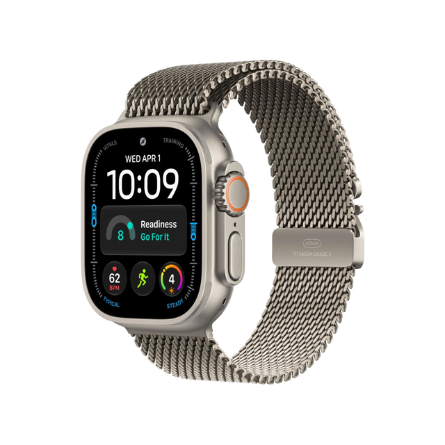 Смарт-часы Apple Watch Ultra 4 (2026) 49mm case Milanese Loop (L) (натуральный)