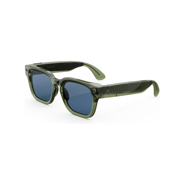 Умные очки Meta Fury Racing Green (голубой)