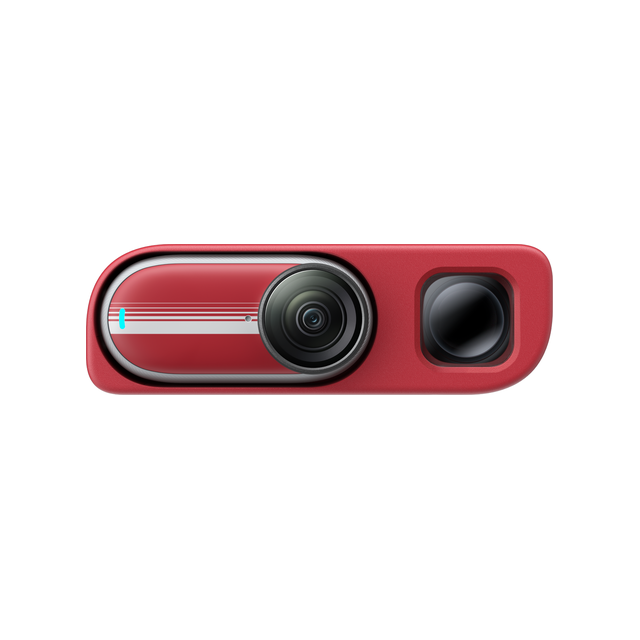 Экшн-камера Insta360 GO 3S 64 ГБ Retro Special Edition (красный)