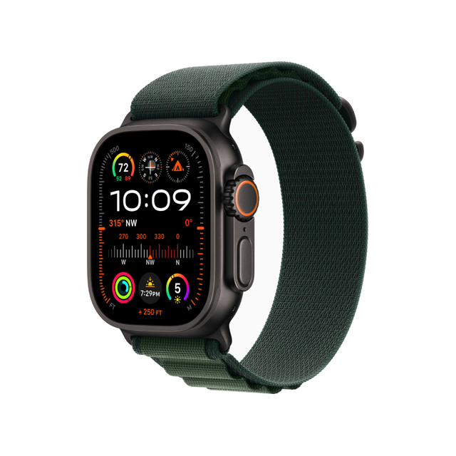 Смарт-часы Apple Watch Ultra 2 49mm L (зеленый/черный)