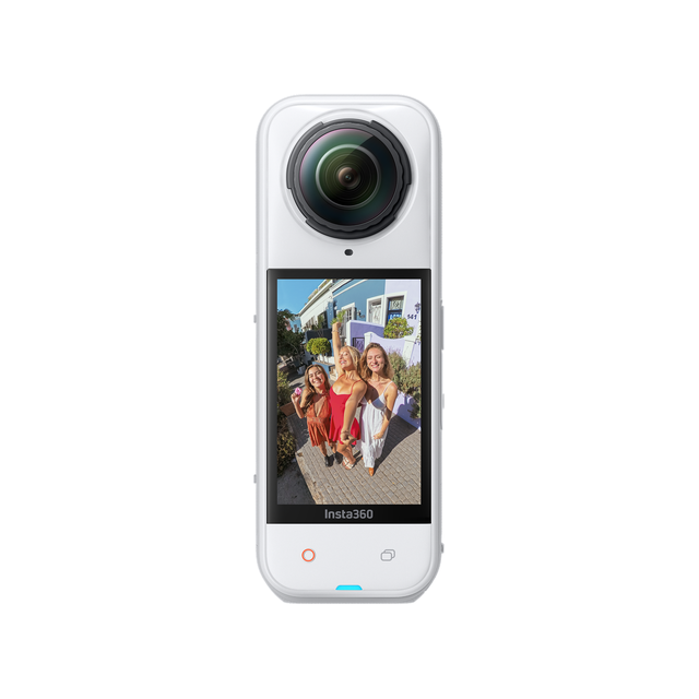 Экшн-камера Insta360 X5 (атласный белый)