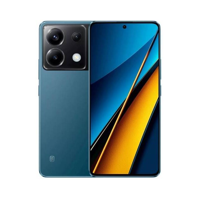 Смартфон Poco X6 12/256 ГБ (синий)