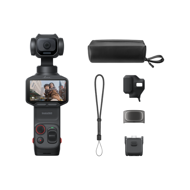 Экшн-камера Insta360 Luna Pro Fill (космический черный)