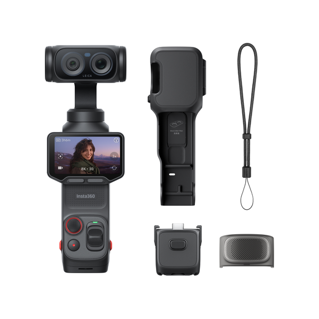 Экшн-камера Insta360 Luna Ultra Fill (космический черный)