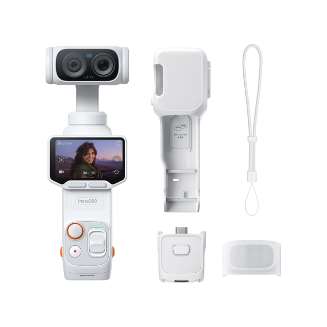 Экшн-камера Insta360 Luna Ultra Fill (белый)