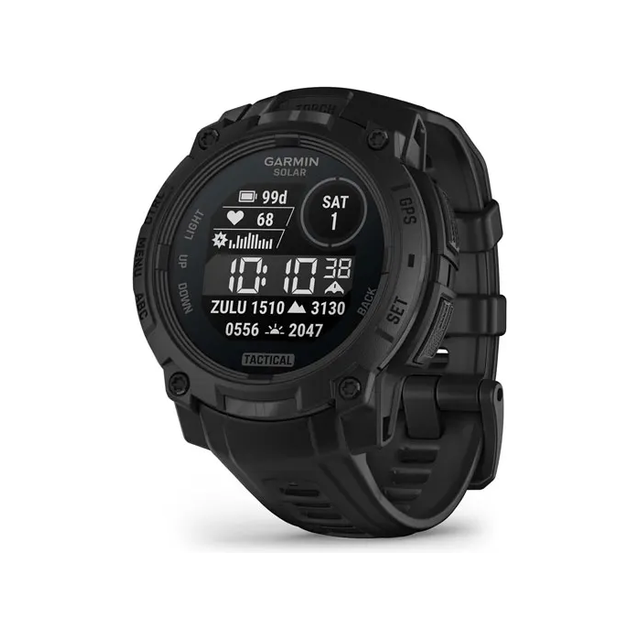 Смарт-часы Garmin Instinct 3 45mm Solar Tactical (черный)