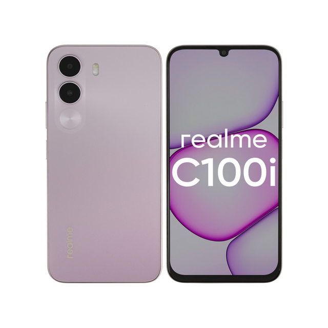 Смартфон Realme C100i 4/128 ГБ (фиолетовый)