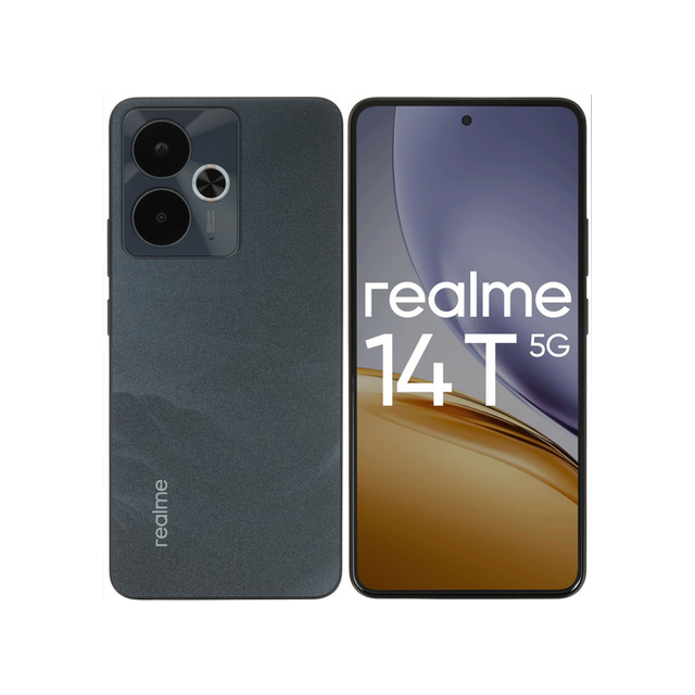 Смартфон Realme 14T 5G 8/256 ГБ (обсидиановый/черный)
