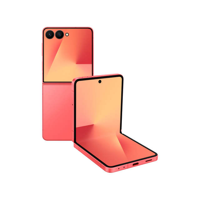 Смартфон Samsung Galaxy Z Flip 7 12/256 ГБ (кораллово-красный)