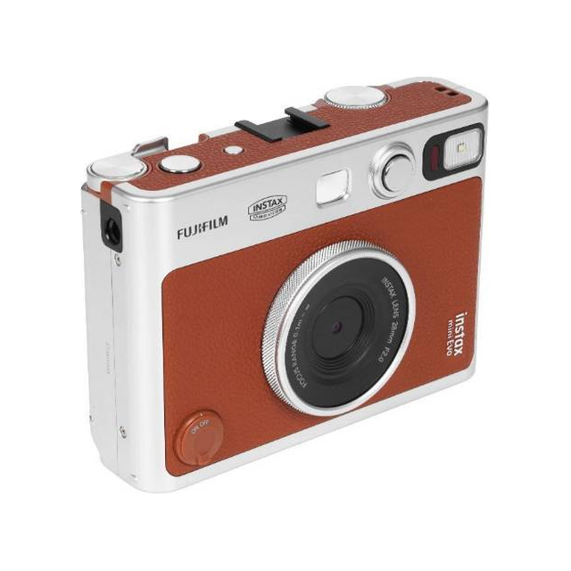 Фотоаппарат моментальной печати Fujifilm Instax Mini Evo (коричневый)