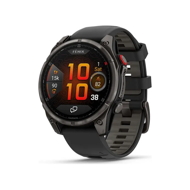 Смарт-часы Garmin Fenix 8 Pro 47mm AMOLED (серый)